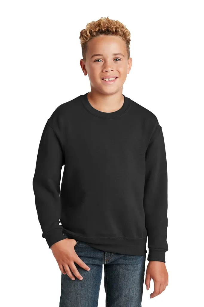 Jerzees® - Youth NuBlend® Crewneck Sweatshirt.  562B - additional view 3