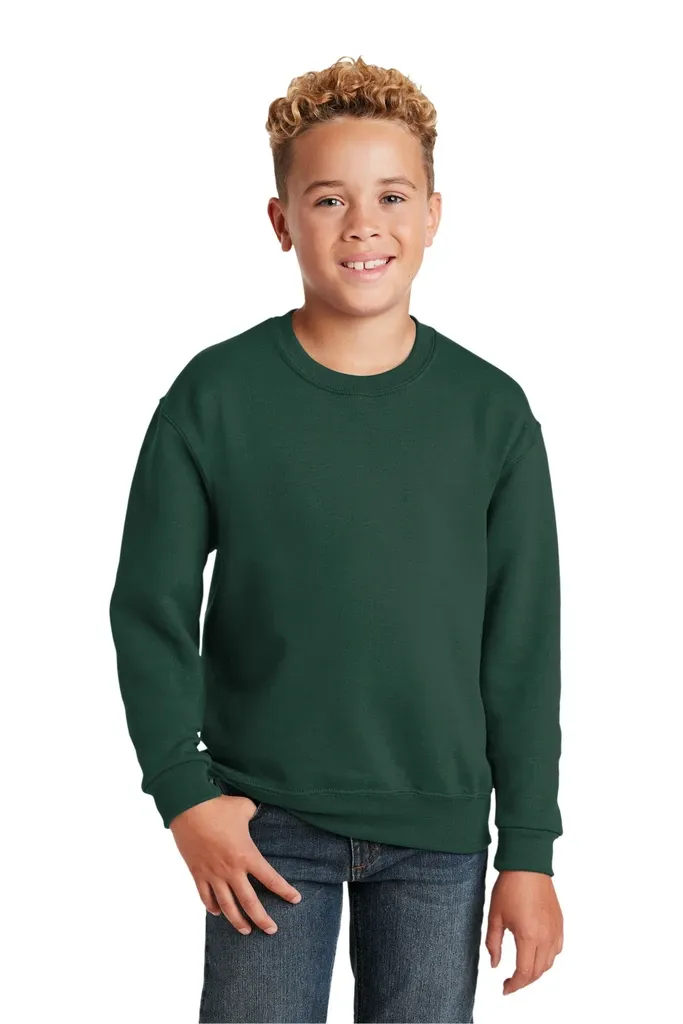 Jerzees® - Youth NuBlend® Crewneck Sweatshirt.  562B - additional view 2