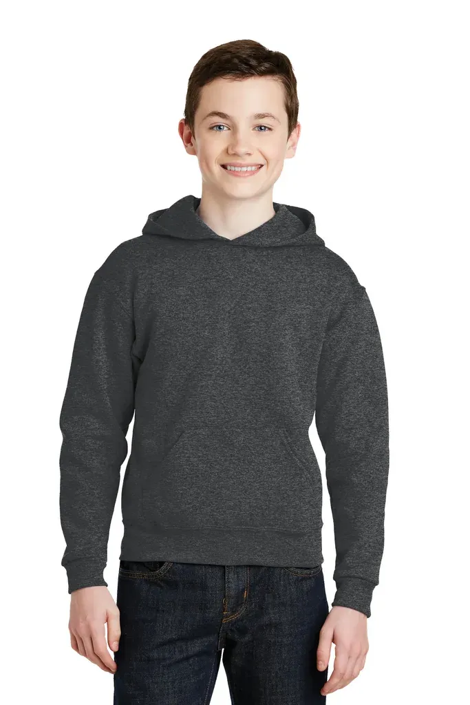 Jerzees® - Youth NuBlend® Pullover Hooded Sweatshirt.  996Y - additional view 14