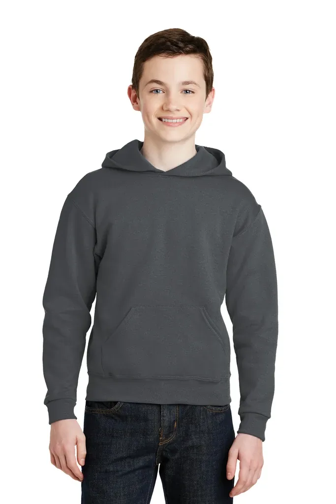 Jerzees® - Youth NuBlend® Pullover Hooded Sweatshirt.  996Y - additional view 12