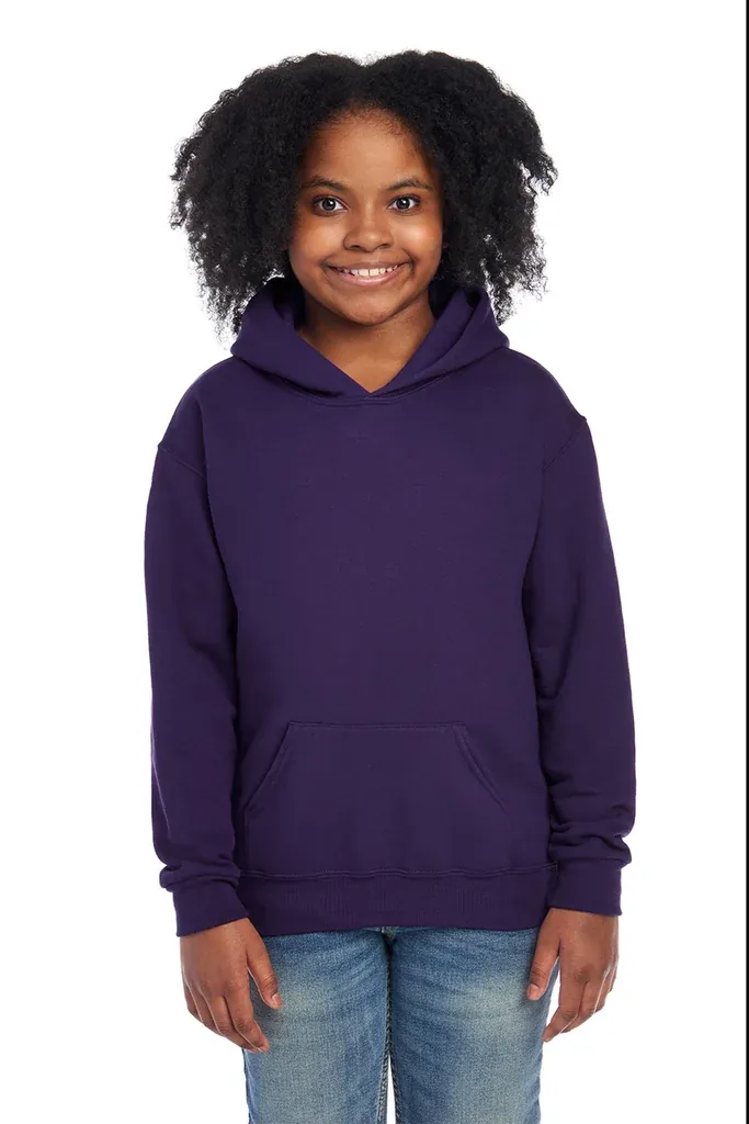 Jerzees® - Youth NuBlend® Pullover Hooded Sweatshirt.  996Y - additional view 1