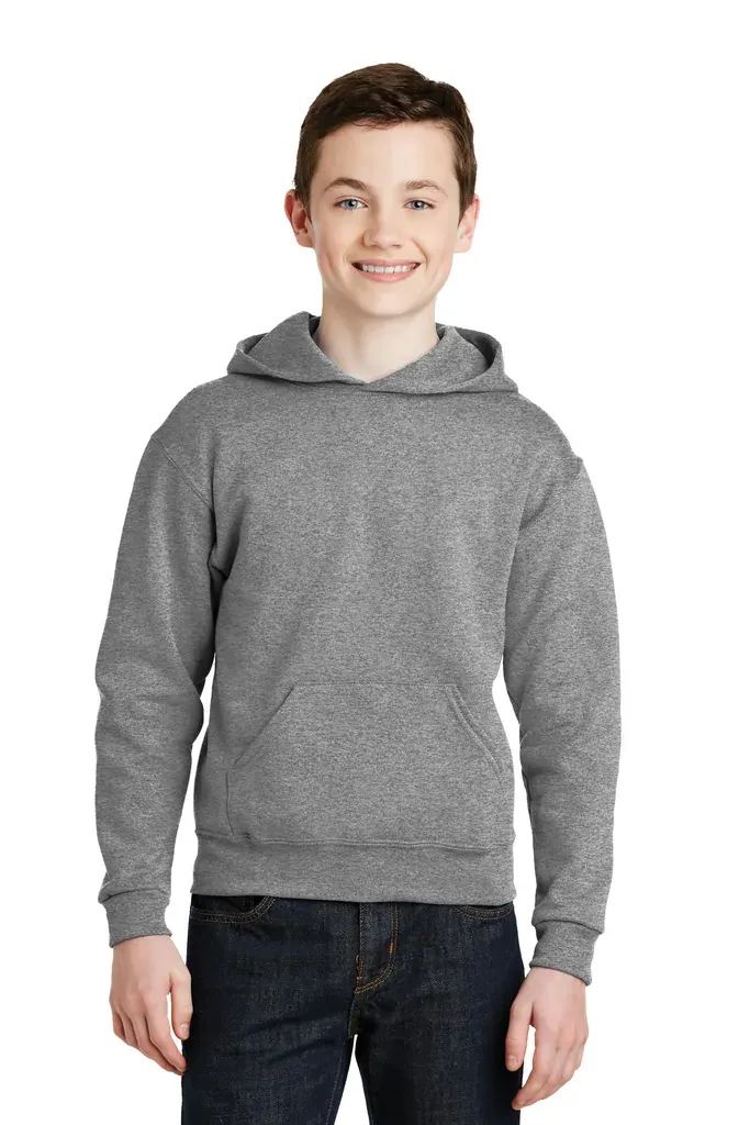 Jerzees® - Youth NuBlend® Pullover Hooded Sweatshirt.  996Y - additional view 7