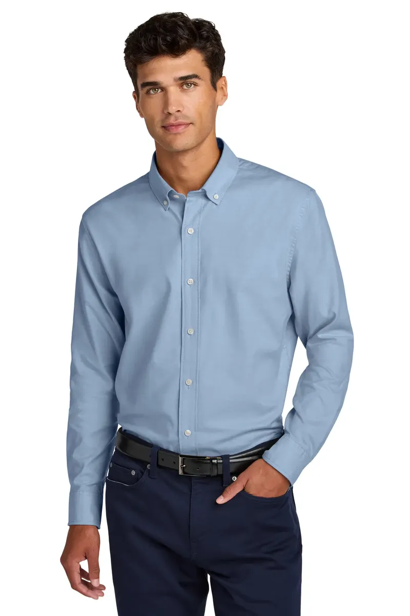 Mercer+Mettle® Long Sleeve Modern Oxford Shirt MM2002 - additional view 1