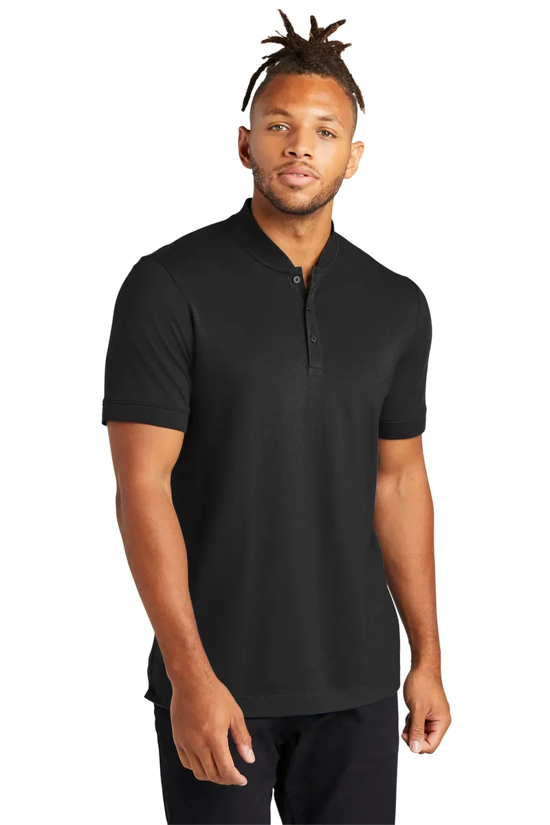 Mercer+Mettle® Stretch Pique Henley MM1008 - additional view 5