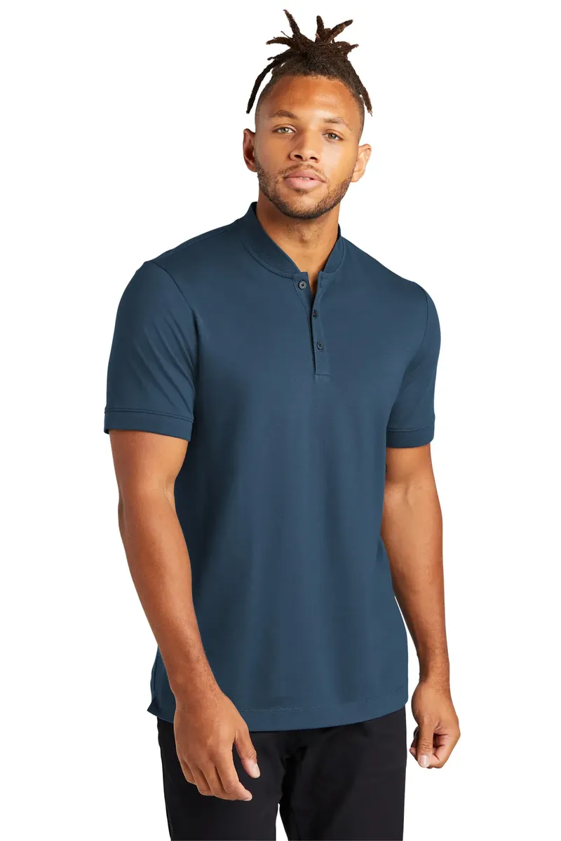 Mercer+Mettle® Stretch Pique Henley MM1008 - additional view 1