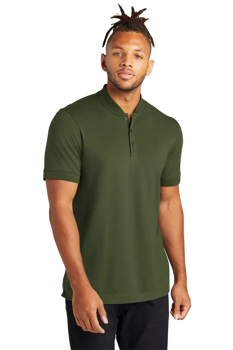 Mercer+Mettle® Stretch Pique Henley MM1008 - additional view 2