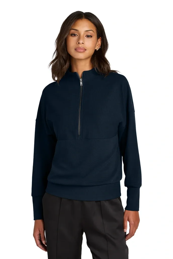 Mercer+Mettle® Women's Linear Texture 1/4-Zip MM3041 - additional view 2
