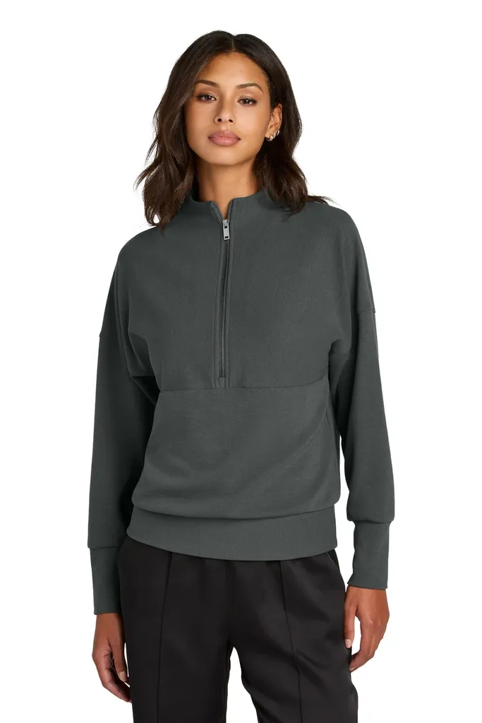 Mercer+Mettle® Women's Linear Texture 1/4-Zip MM3041 - additional view 3