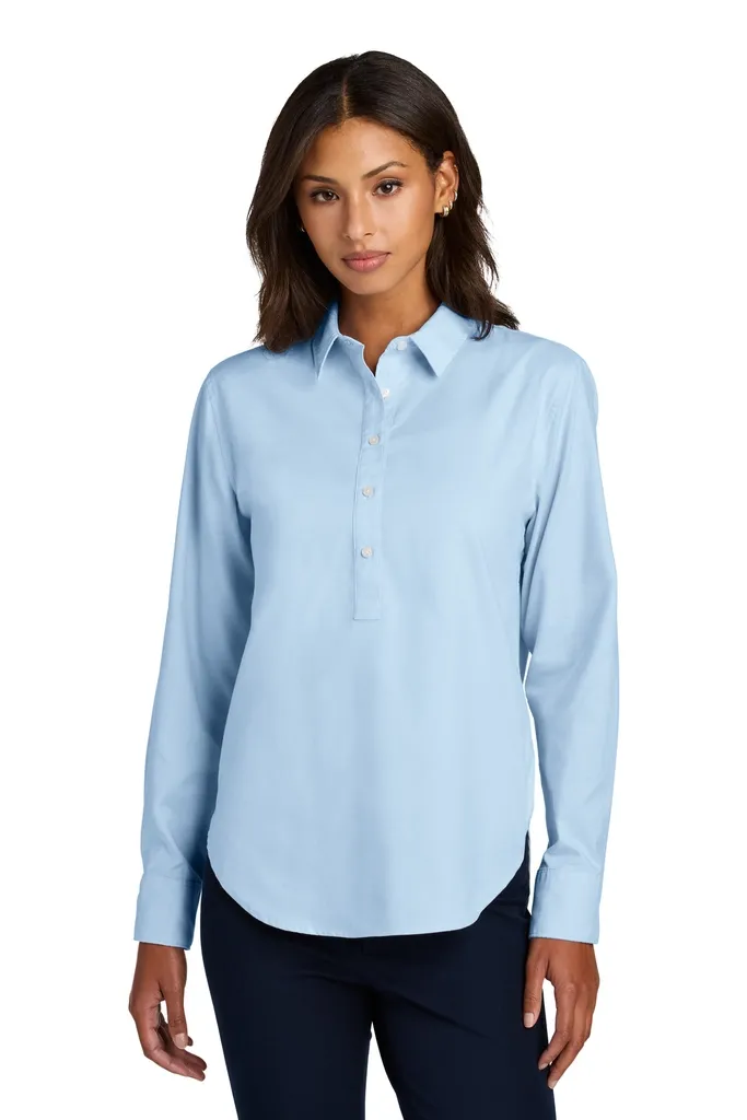 Mercer+Mettle® Women's Long Sleeve Modern Oxford Shirt MM2003 - additional view 1