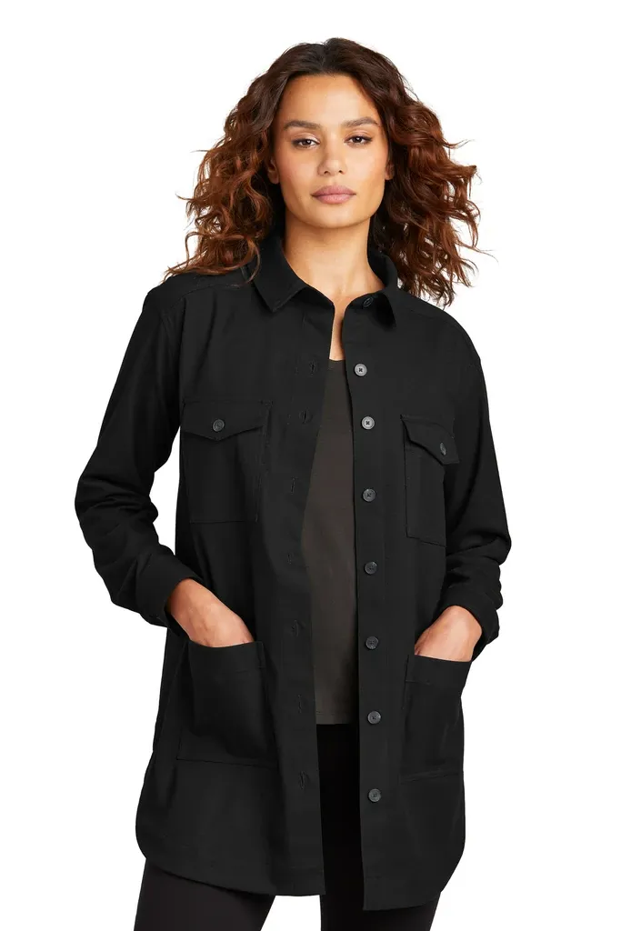 Mercer+Mettle® Women's Long Sleeve Twill Overshirt MM2021 - additional view 1
