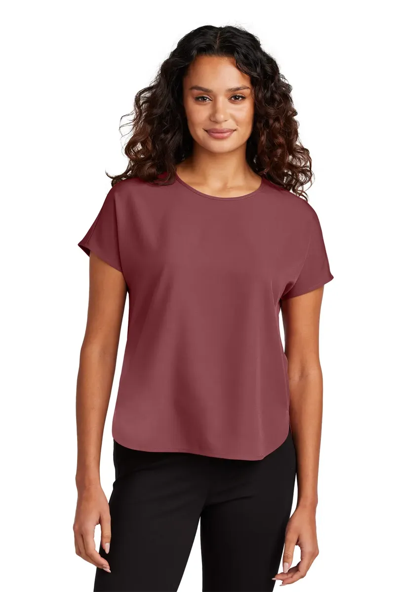 Mercer+Mettle® Women's Stretch Crepe Crew MM2015 - additional view 2