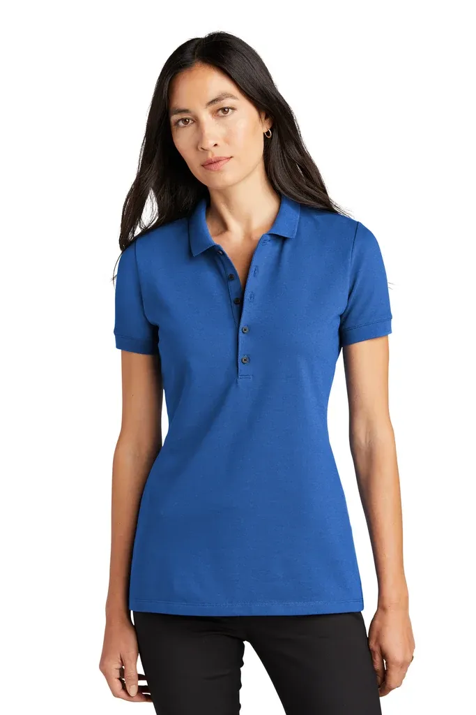 Mercer+Mettle® Women's Stretch Heavyweight Pique Polo MM1001 - additional view 4