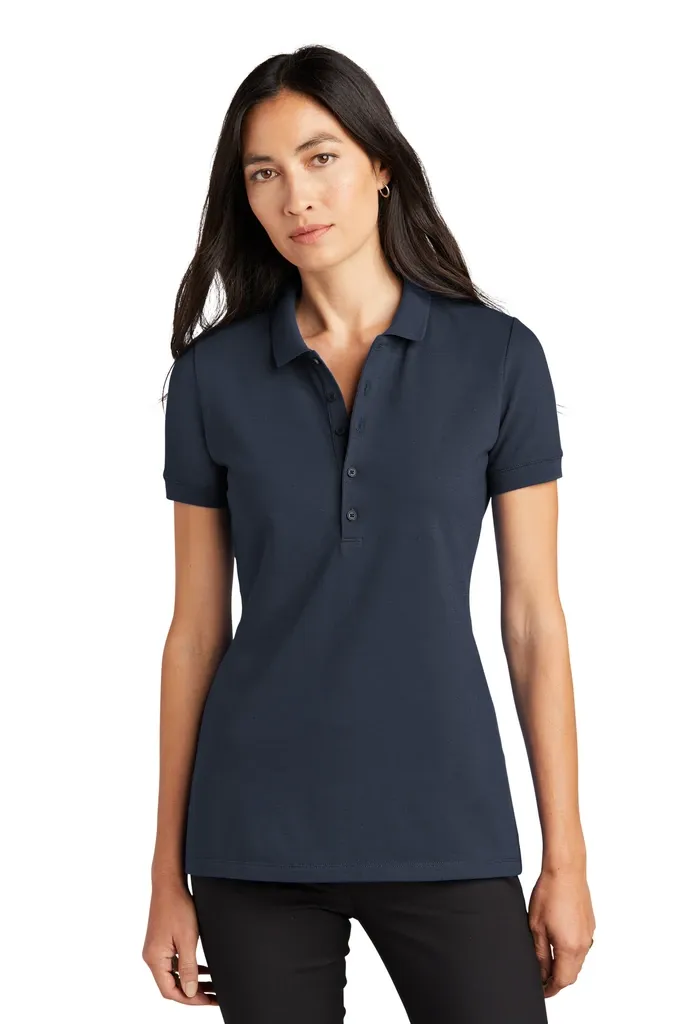 Mercer+Mettle® Women's Stretch Heavyweight Pique Polo MM1001 - additional view 1