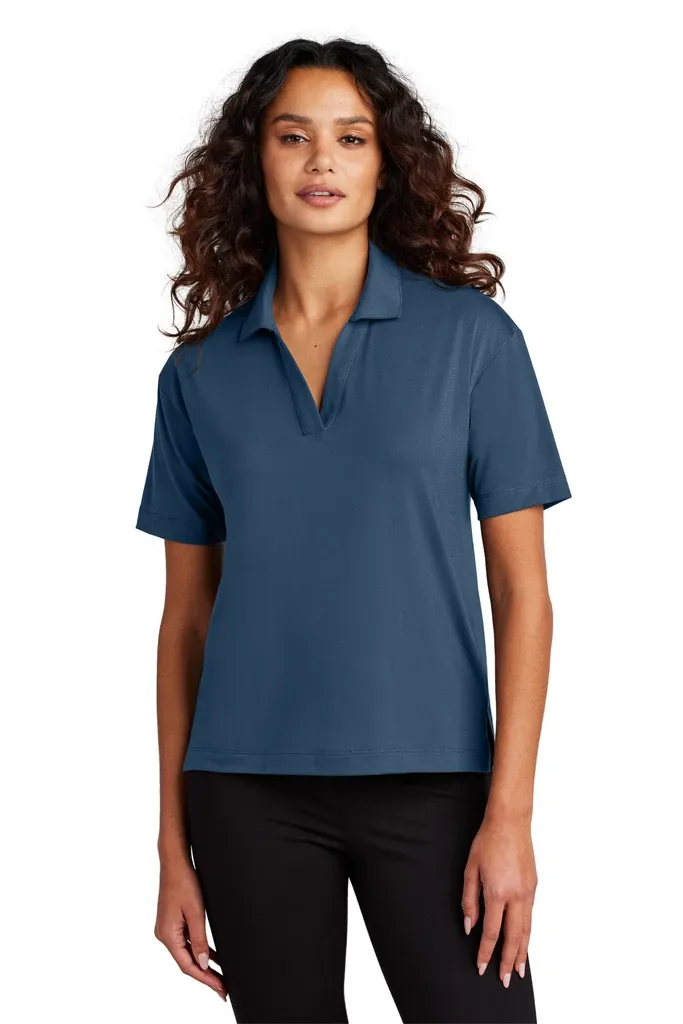 Mercer+Mettle® Women's Stretch Jersey Polo MM1015 - additional view 3