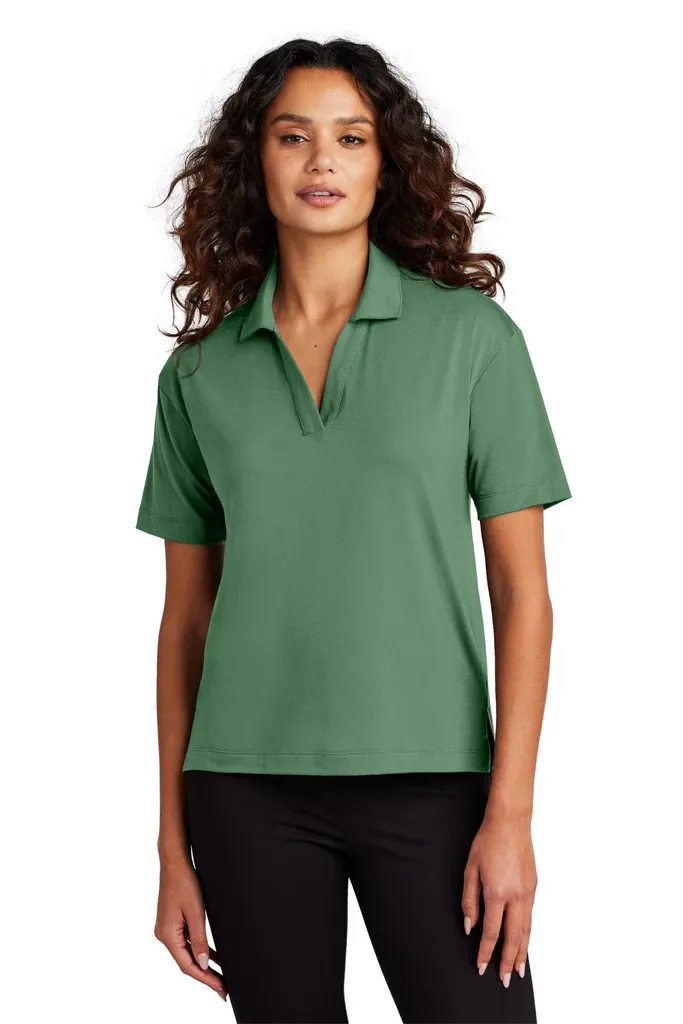 Mercer+Mettle® Women's Stretch Jersey Polo MM1015 - additional view 5