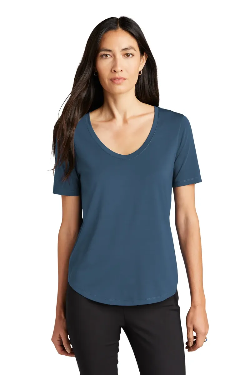 Mercer+Mettle® Women's Stretch Jersey Relaxed Scoop MM1017 - additional view 1