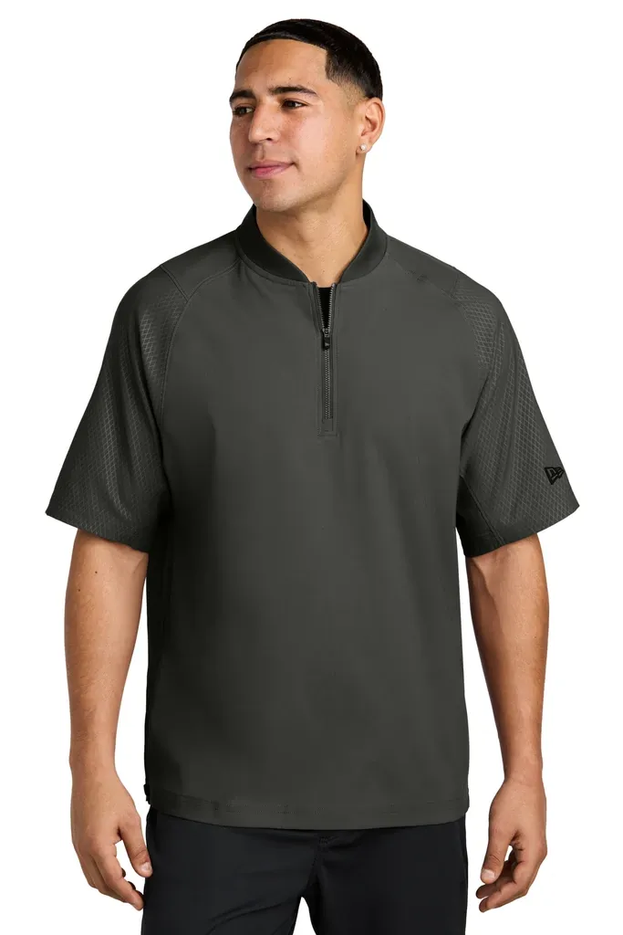 New Era ® Cage Short Sleeve 1/4-Zip Jacket. NEA600 - additional view 4