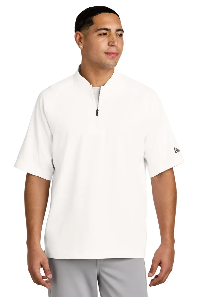 New Era ® Cage Short Sleeve 1/4-Zip Jacket. NEA600 - additional view 1