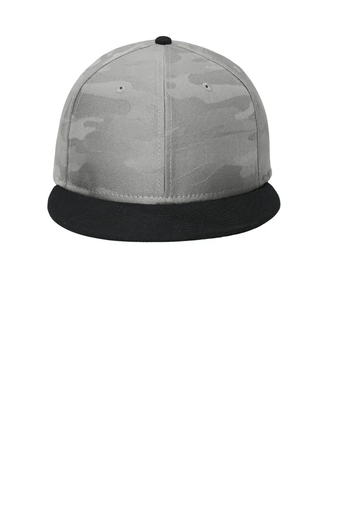 New Era ® Camo Flat Bill Snapback Cap NE407 - additional view 4