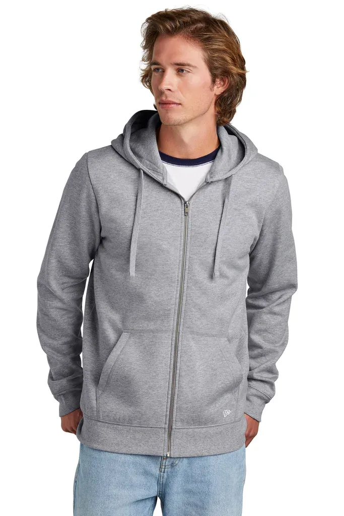 New Era® Comeback Fleece Full-Zip Hoodie NEA551 - additional view 2