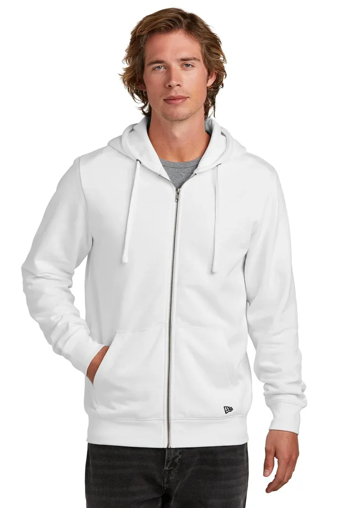 New Era® Comeback Fleece Full-Zip Hoodie NEA551 - additional view 4