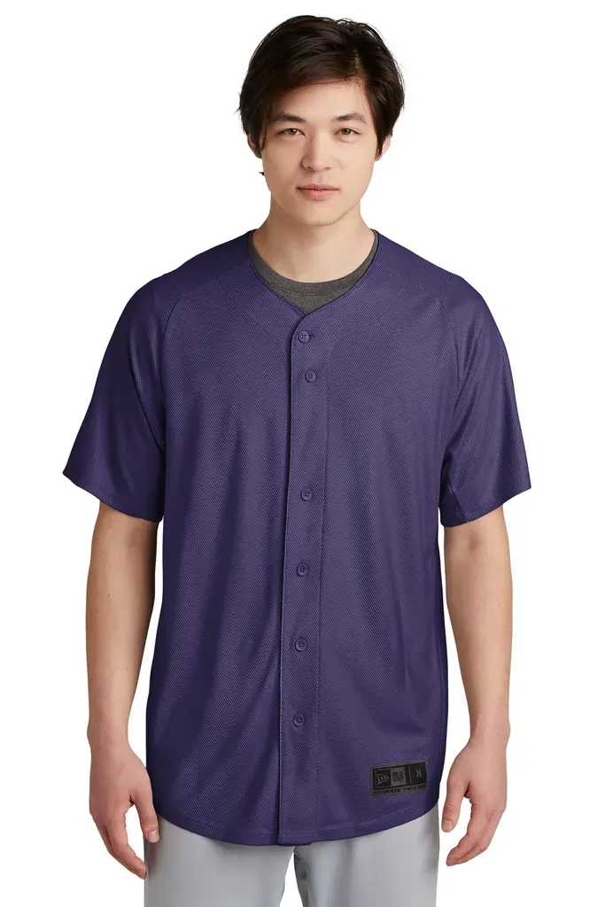 New Era ® Diamond Era Full-Button Jersey. NEA220 - additional view 6