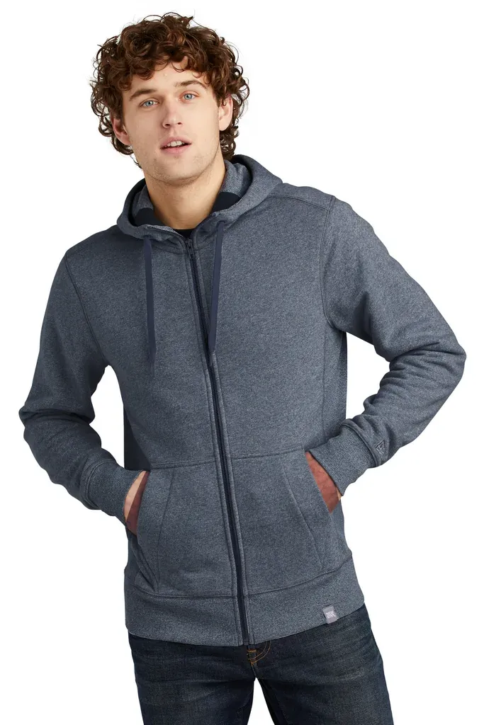 New Era ® French Terry Full-Zip Hoodie. NEA502 - additional view 3