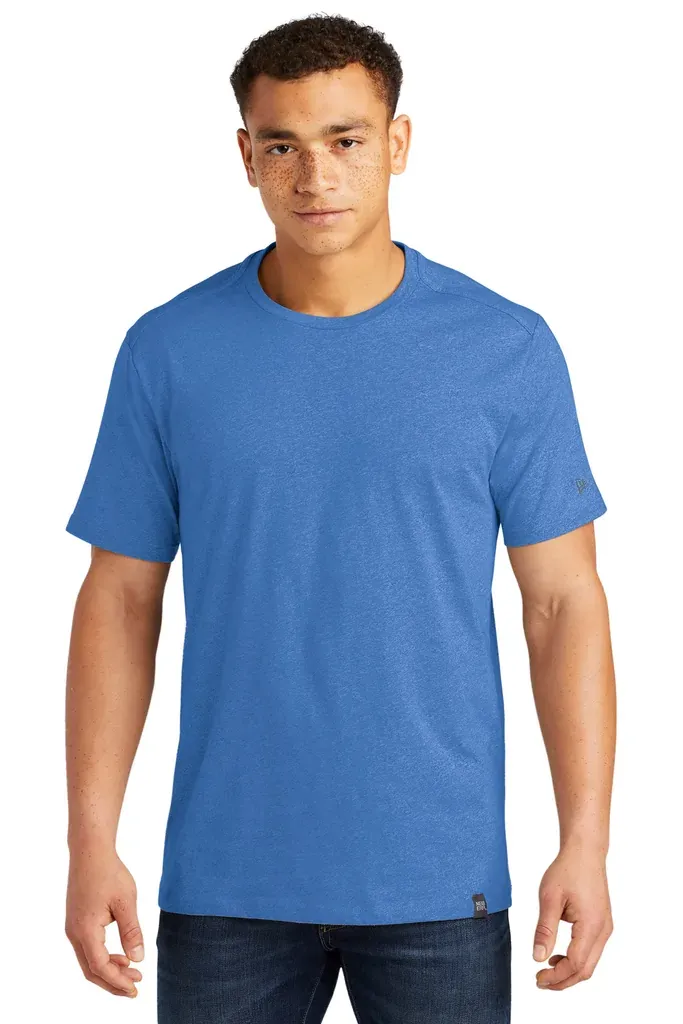 New Era ® Heritage Blend Crew Tee. NEA100 - additional view 3