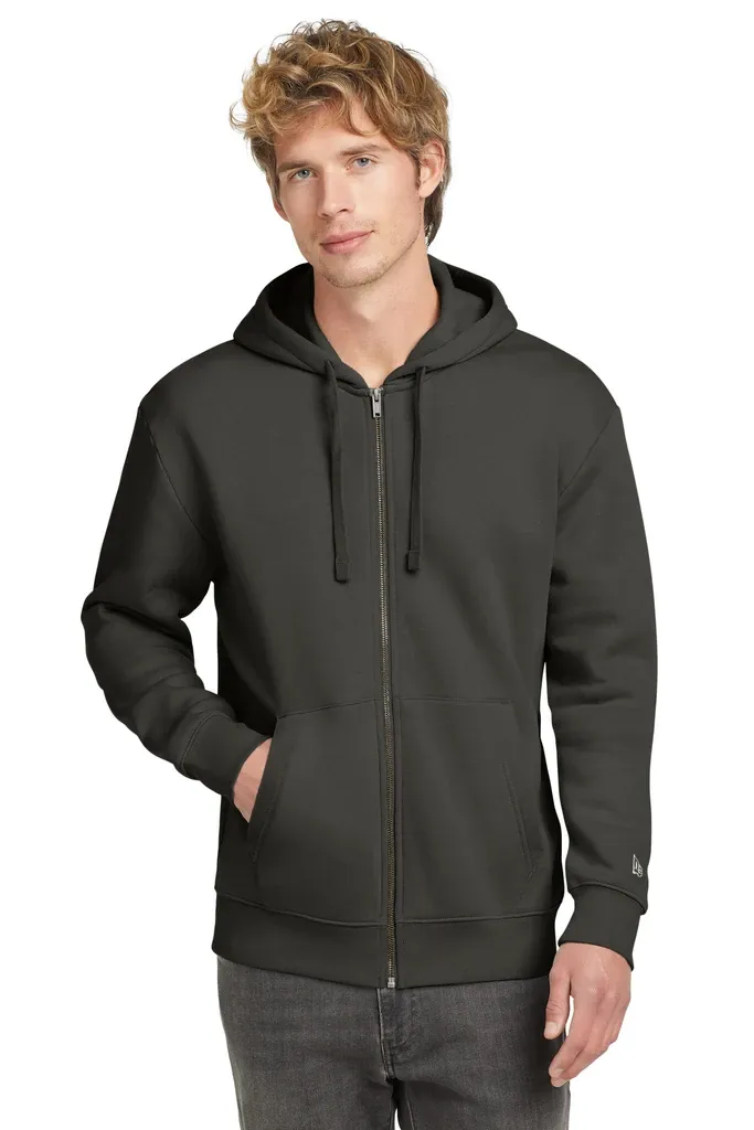 New Era® Heritage Fleece Full-Zip Hoodie NEA526 - additional view 1