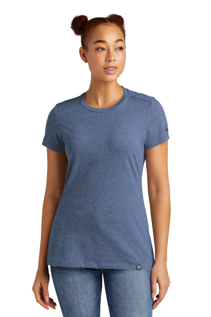 New Era ® Ladies Heritage Blend Crew Tee. LNEA100 - additional view 1