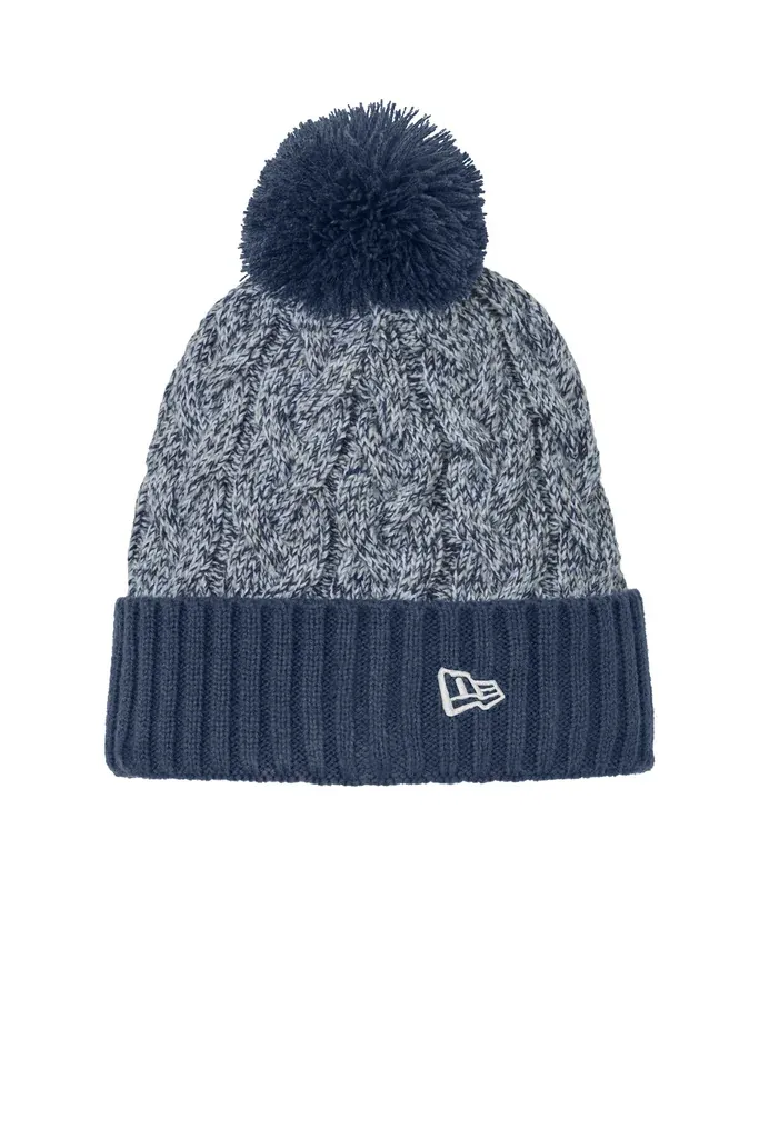 New Era® Marled Knit Pom Beanie NE910 - additional view 1
