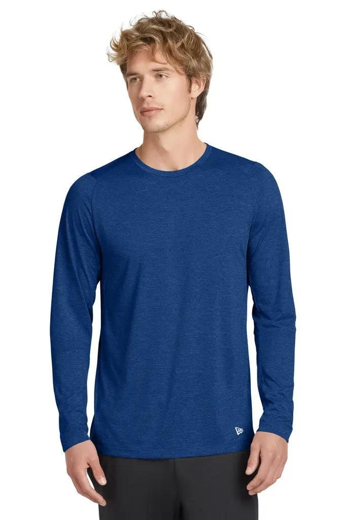 New Era ® Series Performance Long Sleeve Crew Tee. NEA201 - additional view 2