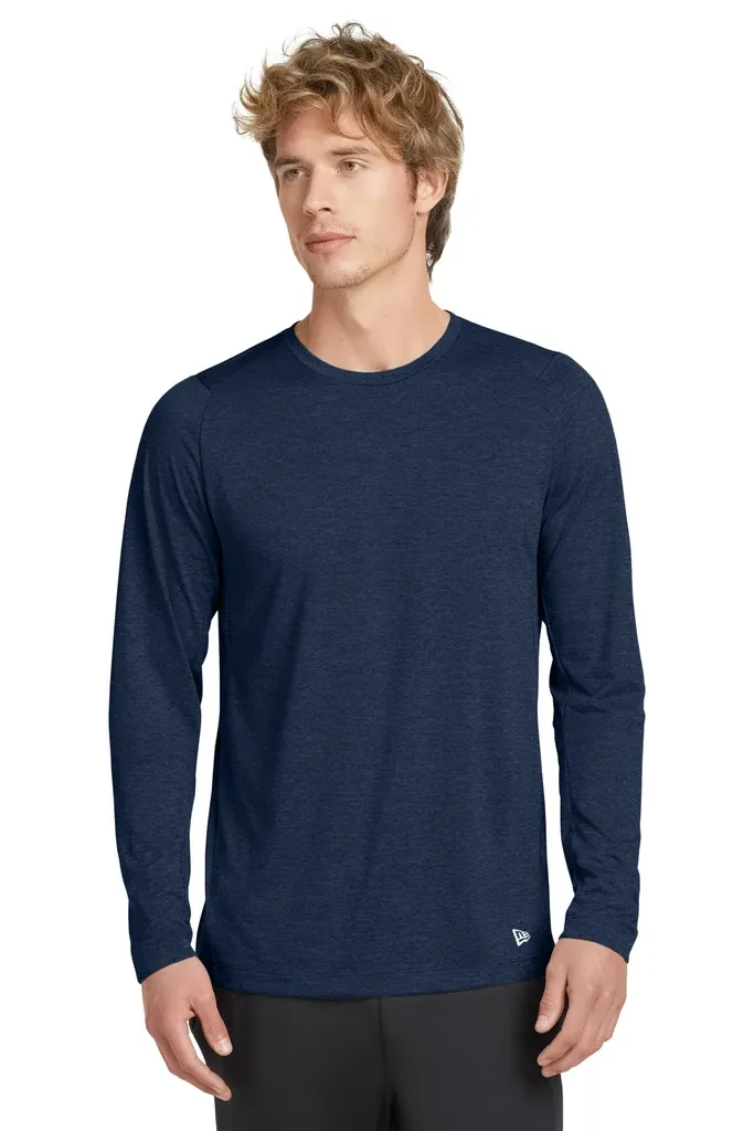 New Era ® Series Performance Long Sleeve Crew Tee. NEA201 - additional view 3