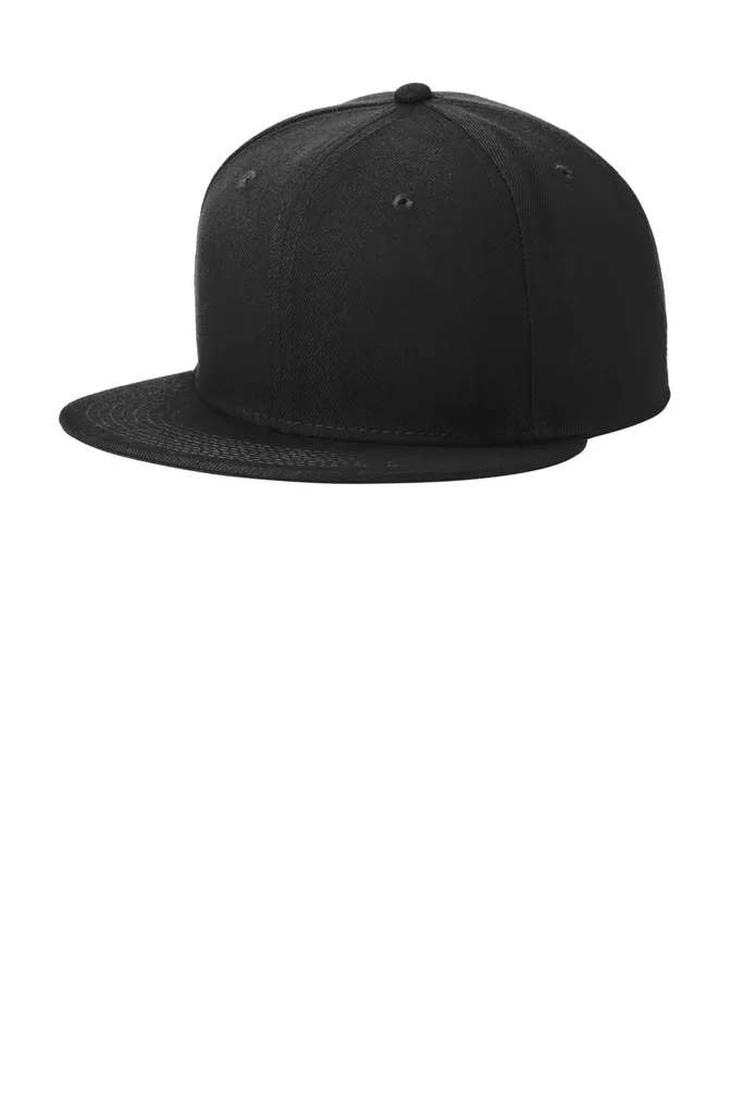 New Era® Standard Fit Flat Bill Snapback Cap NE4020 - additional view 4