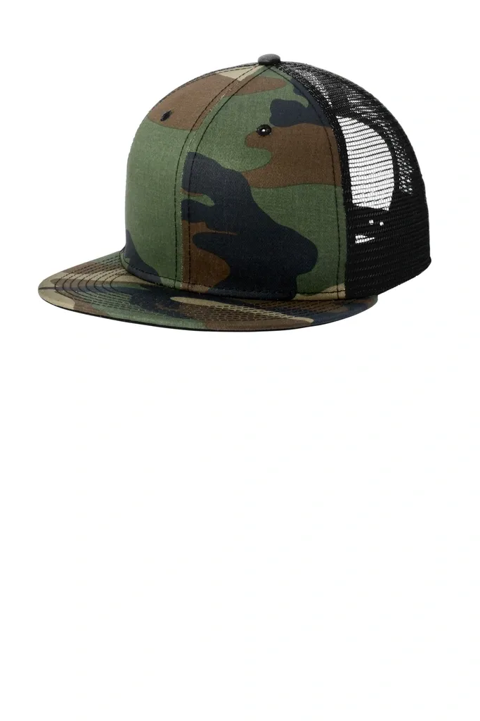 New Era® Standard Fit Snapback Trucker Cap NE4030 - additional view 1