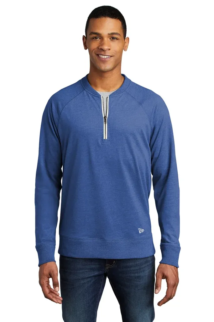 New Era ® Sueded Cotton Blend 1/4-Zip Pullover NEA123 - additional view 2