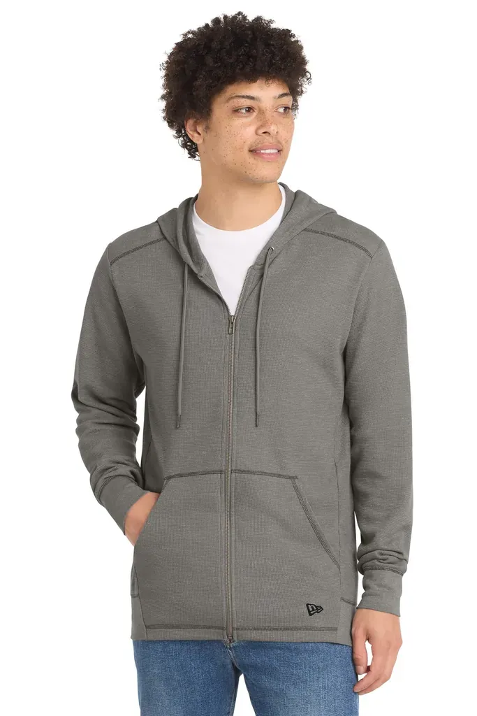 New Era® Thermal Full-Zip Hoodie NEA141 - additional view 3