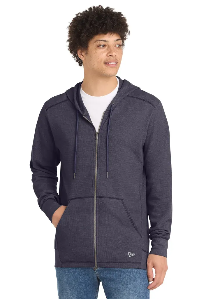 New Era® Thermal Full-Zip Hoodie NEA141 - additional view 2