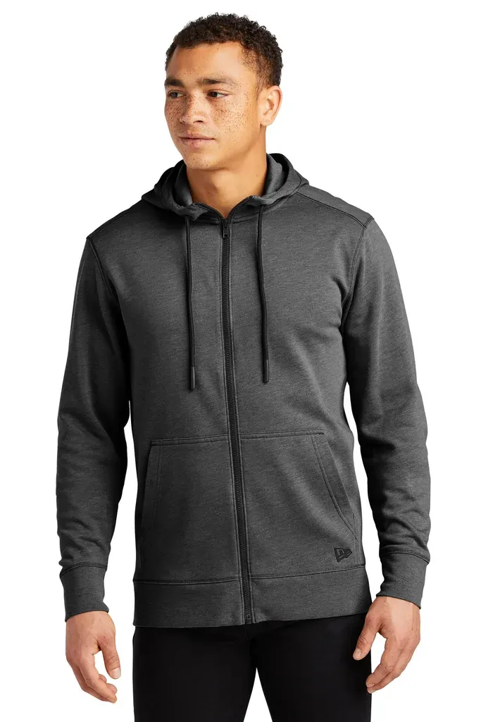 New Era ® Tri-Blend Fleece Full-Zip Hoodie NEA511 - additional view 3