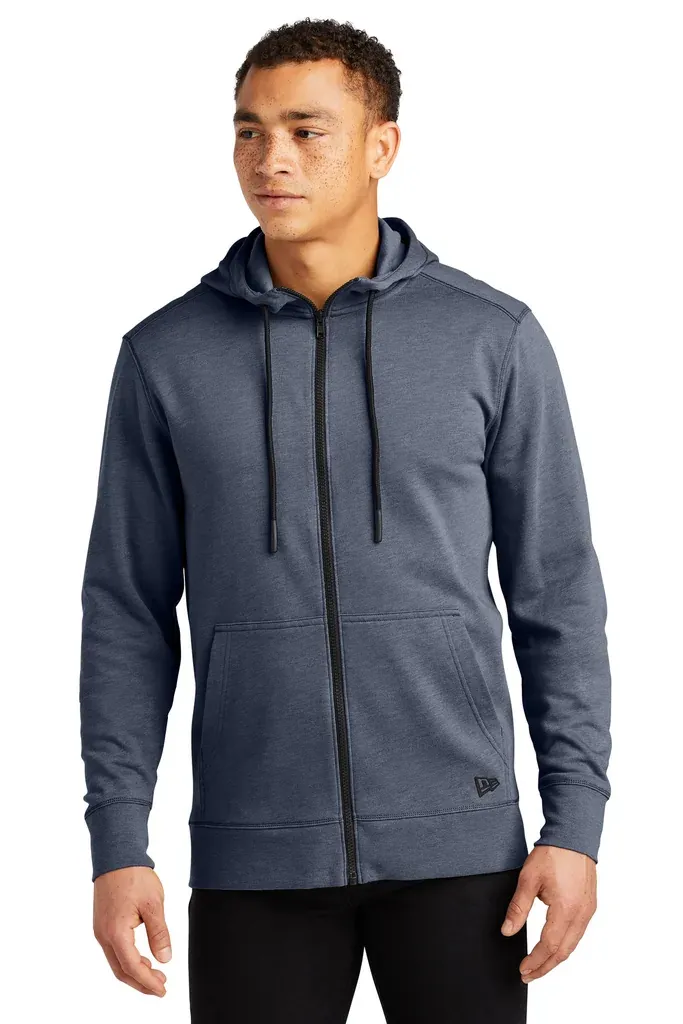New Era ® Tri-Blend Fleece Full-Zip Hoodie NEA511 - additional view 2