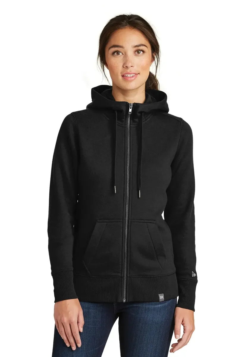 New Era ® Women's French Terry Full-Zip Hoodie. LNEA502 - additional view 4