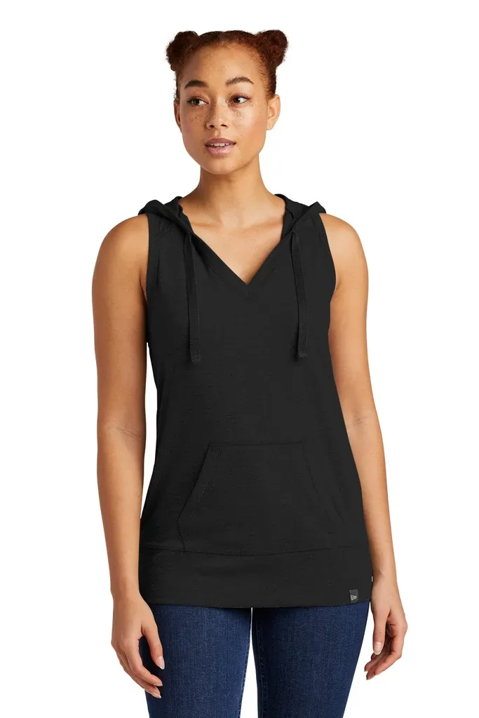 New Era ® Women's Heritage Blend Hoodie Tank. LNEA106 - additional view 1