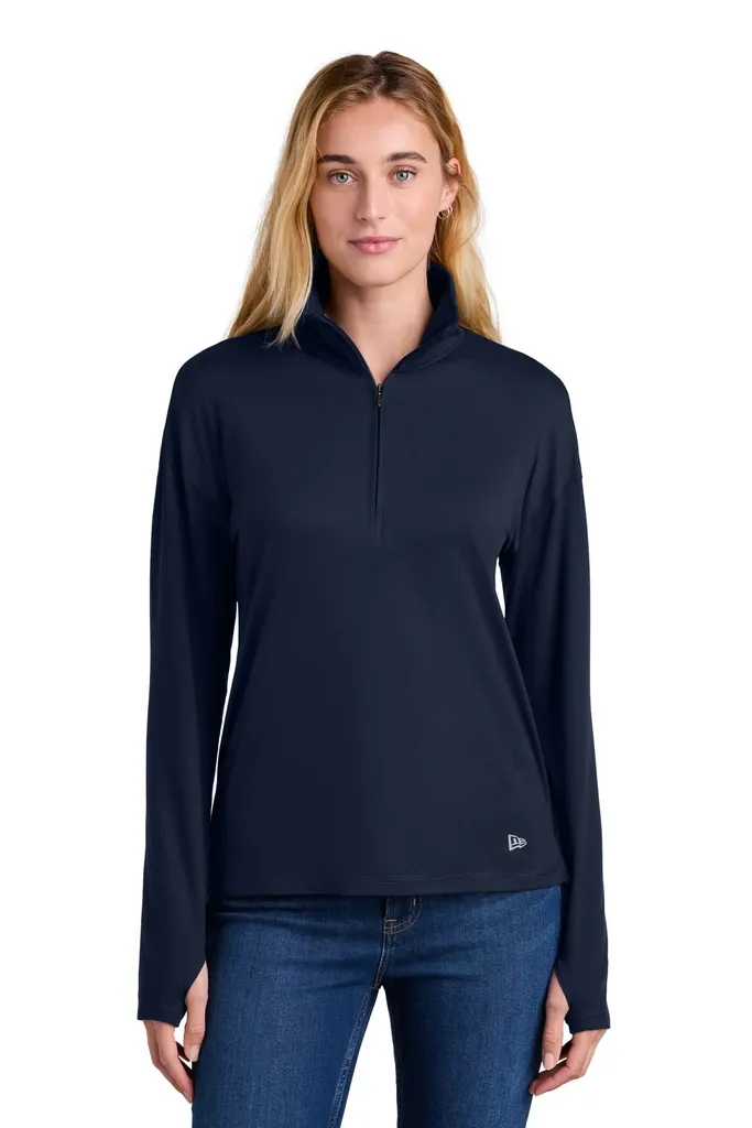New Era® Women's Power 1/2-Zip LNEA228 - additional view 2