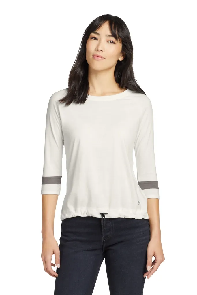 New Era ® Women's Tri-Blend 3/4-Sleeve Tee LNEA136 - additional view 1