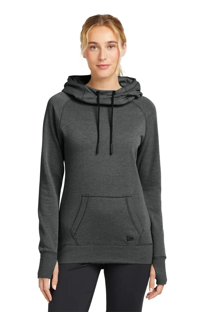 New Era ® Women's Tri-Blend Fleece Pullover Hoodie. LNEA510 - additional view 3
