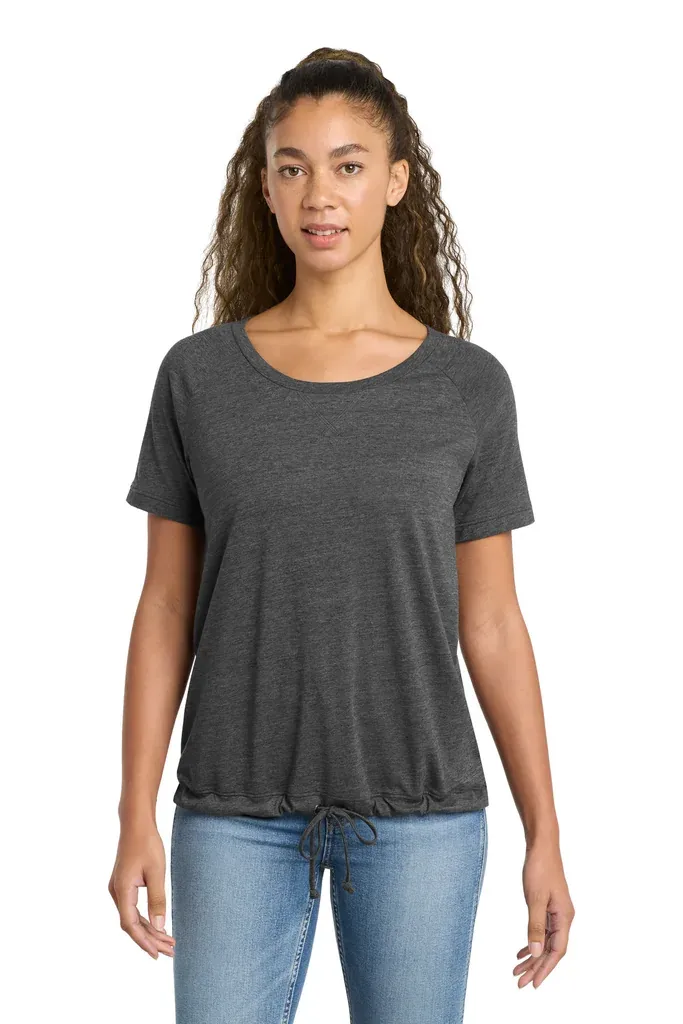 New Era ® Women's Tri-Blend Performance Cinch Tee. LNEA133 - additional view 2