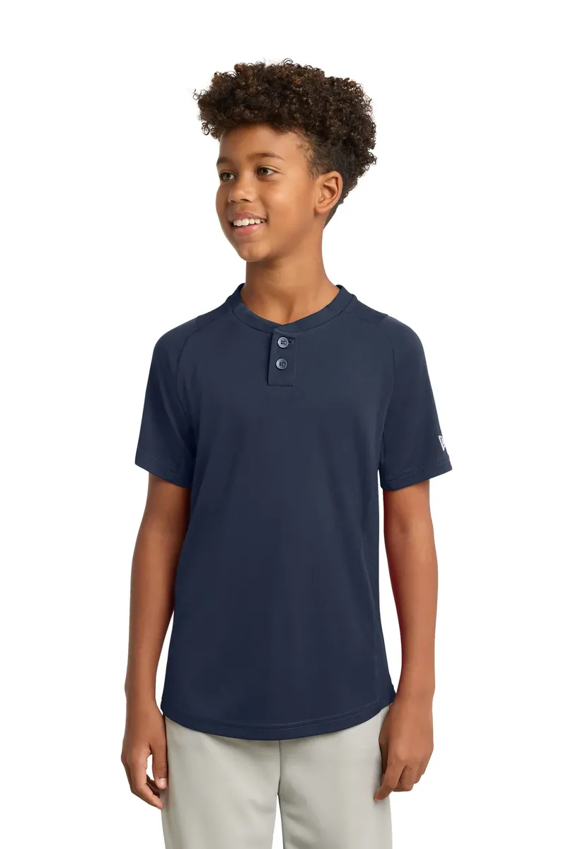 New Era ® Youth Diamond Era 2-Button Jersey. YNEA221 - additional view 7