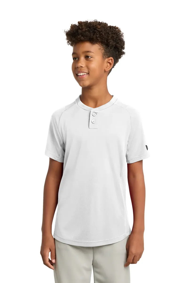 New Era ® Youth Diamond Era 2-Button Jersey. YNEA221