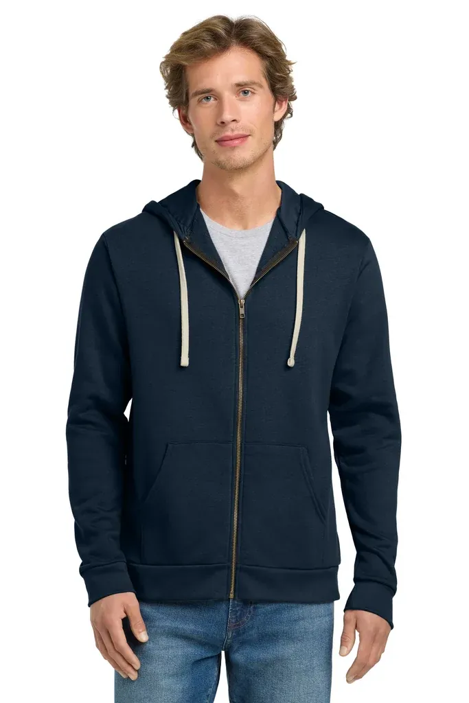 Next Level Apparel® Adult Santa Barbara Zip Hoodie. NL9602 - additional view 4
