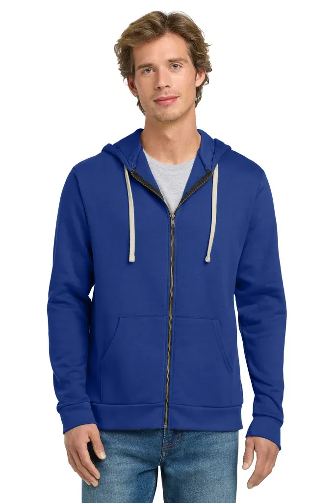Next Level Apparel® Adult Santa Barbara Zip Hoodie. NL9602 - additional view 1